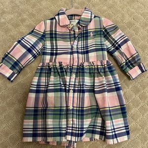 Plaid Ralph Lauren Button Down Dress